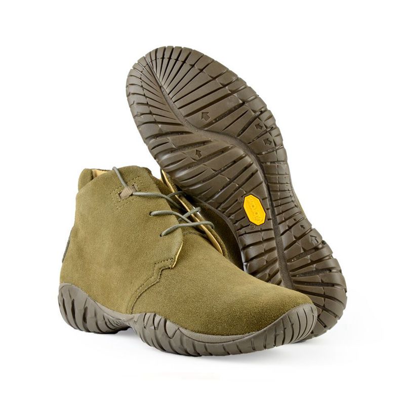 Vibram Just For Me Lion Férfi Cipő - Olivazöld SRQQ623